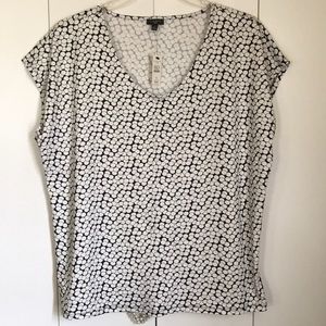 TALBOTS V-Neck TEE 2X  NWT